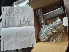 Мясорубка новая с тёркой для драников