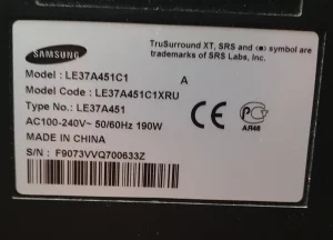 ЖК телевизор 37"