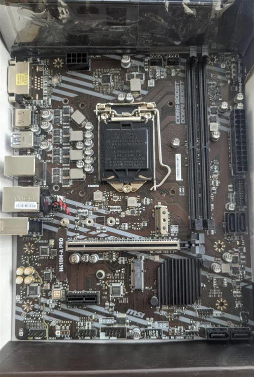 Материнская плата MSI H410M-A Pro