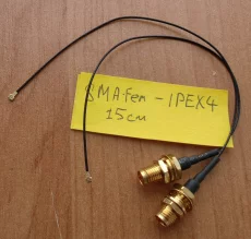 пигтейл SMA(female) IPEX4, WiFi антенна наклейка