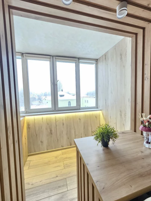 Отделка балконов и лоджий под ключ