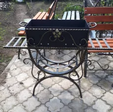 Мангал кованый, толщина 6 мм