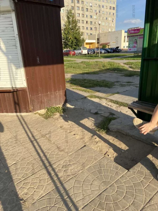 «Качественная» остановка на западном 