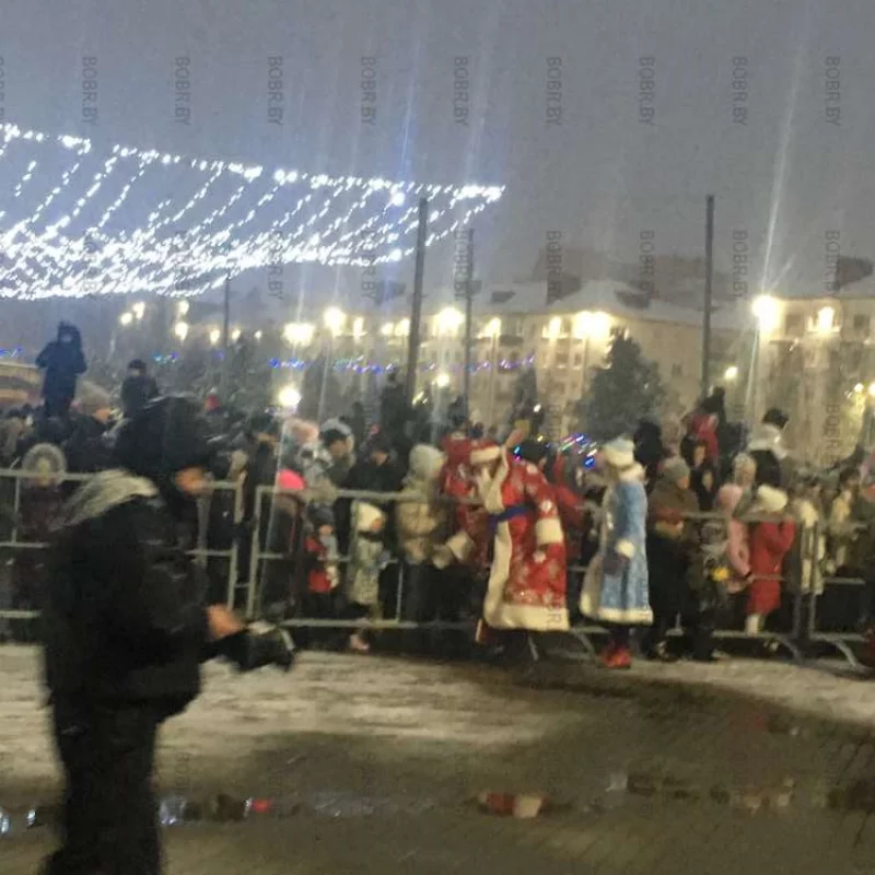 Шествие Дед Морозов 