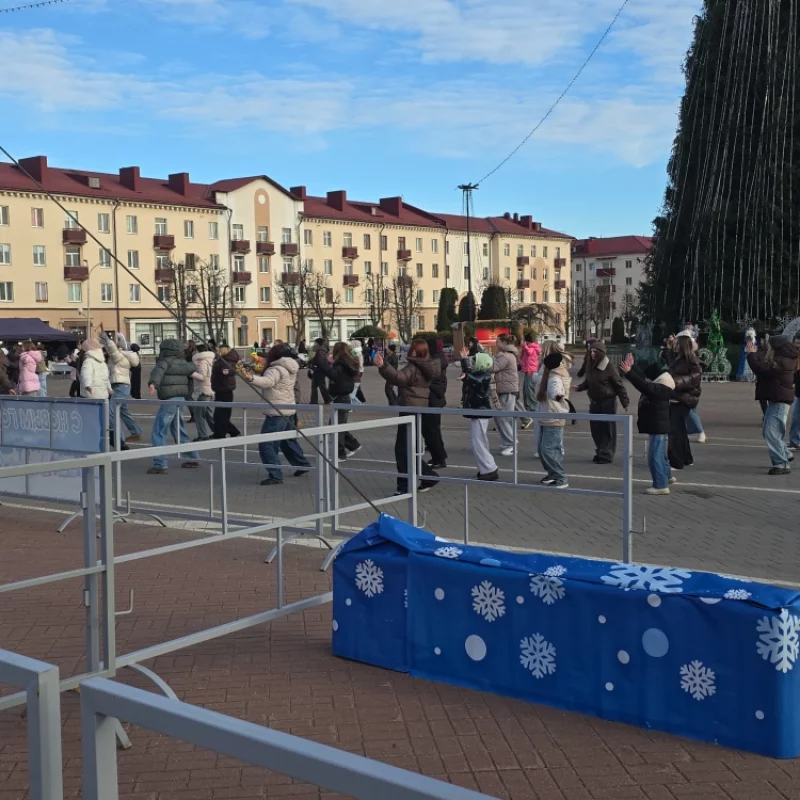 Репетиция новогоднего представления