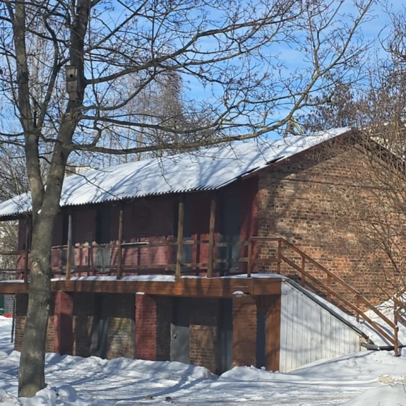 В районе площади Ленина, во дворах домов, ещё сохранились сарайчики.