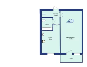 1-к квартира, по ул. Интернациональная, д.72