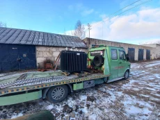 Грузоперевозки открытым лафетом