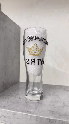 Бокалы инкрустированные стразами