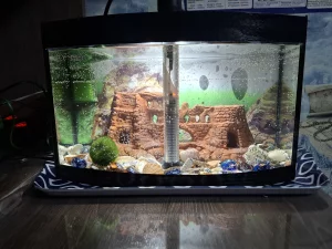 Аквариум панорамный с подсветкой 15л