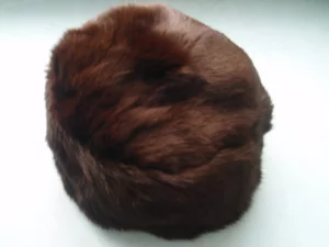 шапка из норки