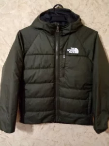 Куртка осенняя двухсторонняя, р.134