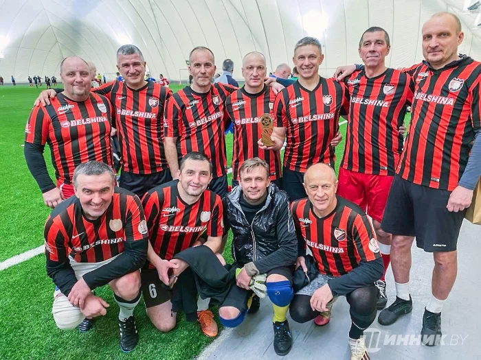 «Белшина» взяла «бронзу» на турнире ветеранов в Бресте