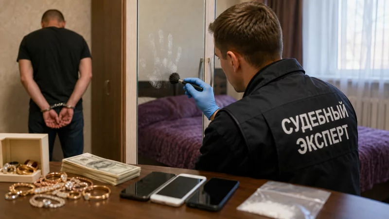 44-летний бобруйчанин был обвинён в краже денег, золота и смартфонов из квартиры знакомой, а также в хранении психотропного вещества: возбуждено уголовное дело