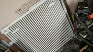 Радиатор металл. ФРГ. новый