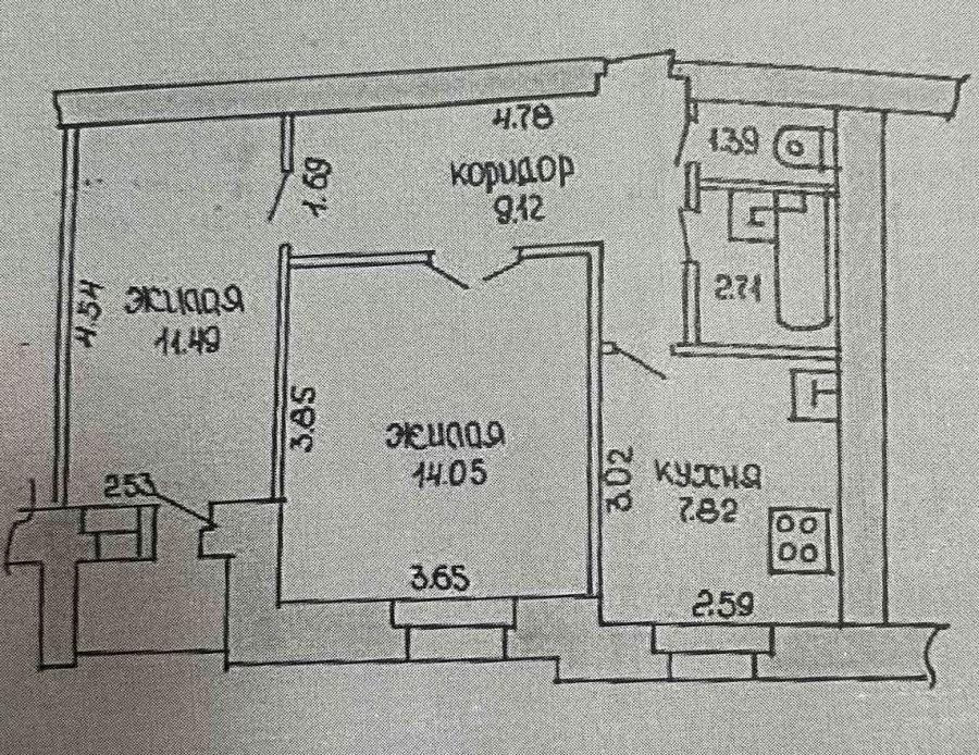 Уютная двушка новой планировки. Цена снижена