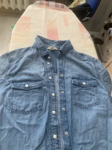 Рубашка джинсовая женская