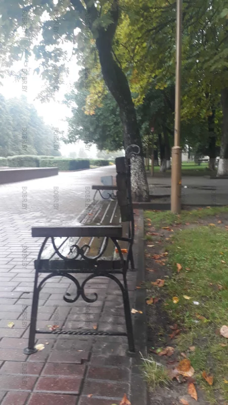 Каждая вторая лавочка кривая... 