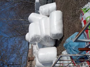 Дроблёный Пеноплекс с пенопластом