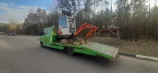 Грузоперевозки открытым лафетом