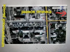 Торговое помещение в районе центрального рынка.