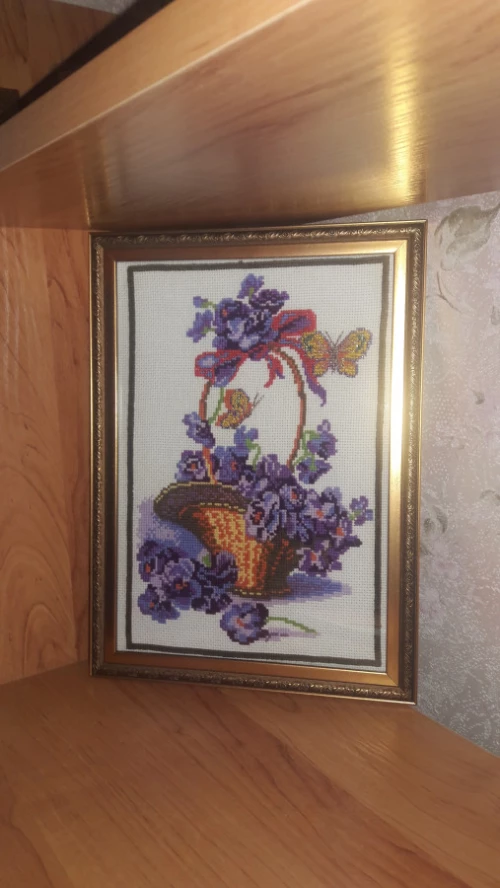 Вышивки крестом с рамкой