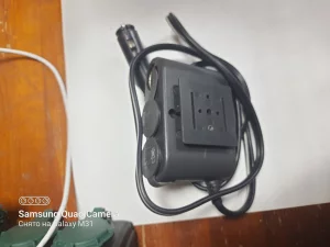 Разветвитель в прикуриватель зарядное устройство тройник. 45 р