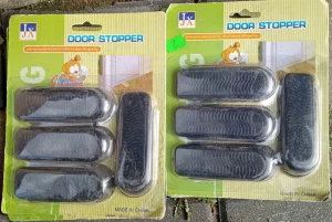 Стопор для дверей "Педаль" 9, 5*3, 5 см., набор 4 шт.