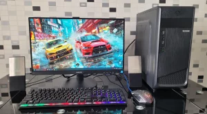 Компьютер на DDR4 с ips монитором и акустикой