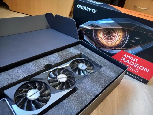 Видеокарта Gigabyte Radeon RX 6800 Gaming OC 16GB