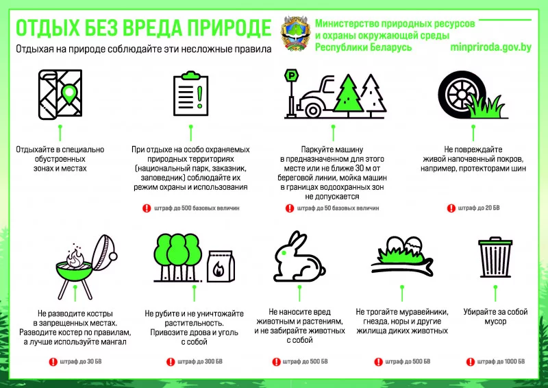 Отдых без вреда природе