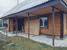 Новый деревянный дом с электро отоплением