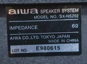 Музыкальный центр AIWA NSX-S202