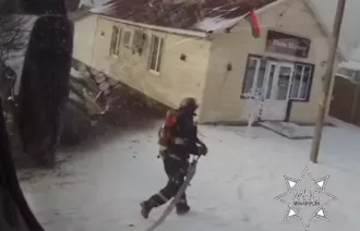 Магазин в Бобруйском районе частично уничтожен огнем