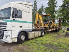Экскаватор-погрузчик, Амкодор, самосвал 20т и  лесовоз