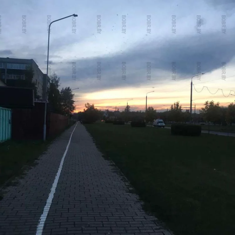 Закат в городе!