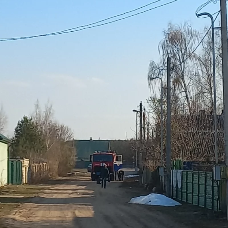 Мигалками горят а дыма нет