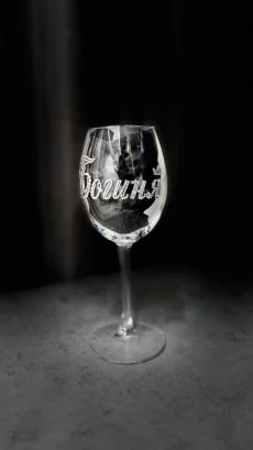 Бокалы инкрустированные стразами