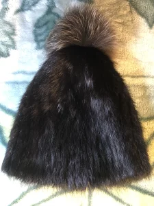 Шапка женская из норки