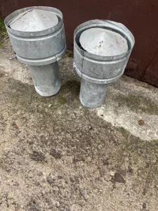 Колпак, оголовок вентиляции из оцинковки