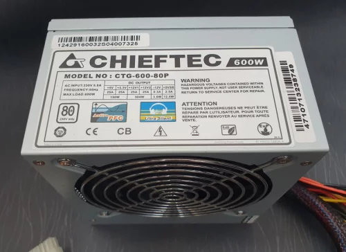 Блок питания Chieftec 600W