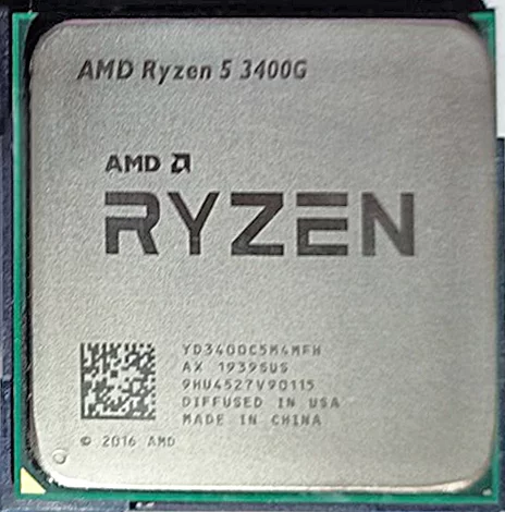 Процессор AMD AM4 Ryzen 5 3400G