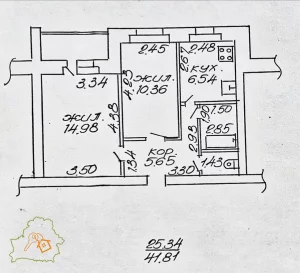 2-комн. квартира по 50 лет ВЛКСМ, 52