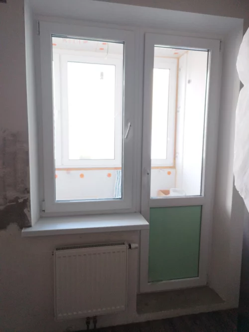 Балконный блок ПВХ 350 руб
