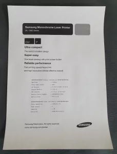 Лазерный принтер Samsung ML-1665