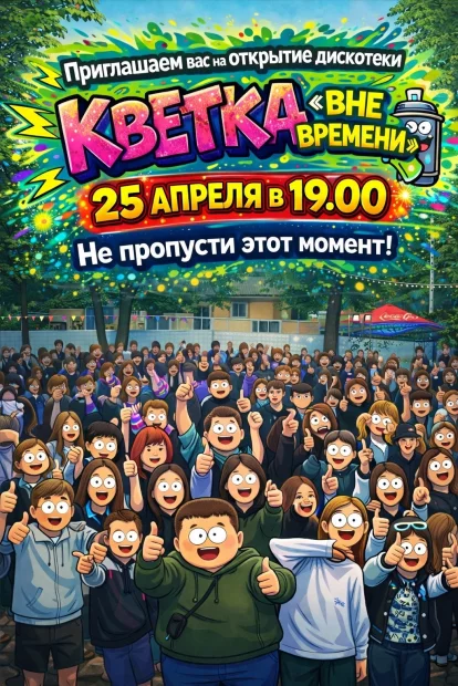 Дискотека - Кветка «Вне времени»