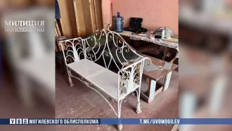 Заместитель начальника госпредприятия в Бобруйске пойдет под суд за кражу садовой мебели