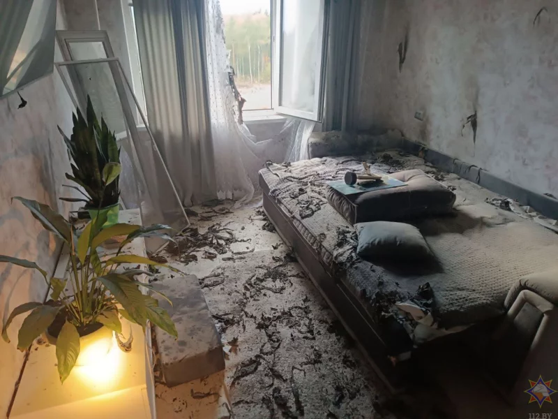 Жильцы сами потушили пожар в общежитии на Ульяновской