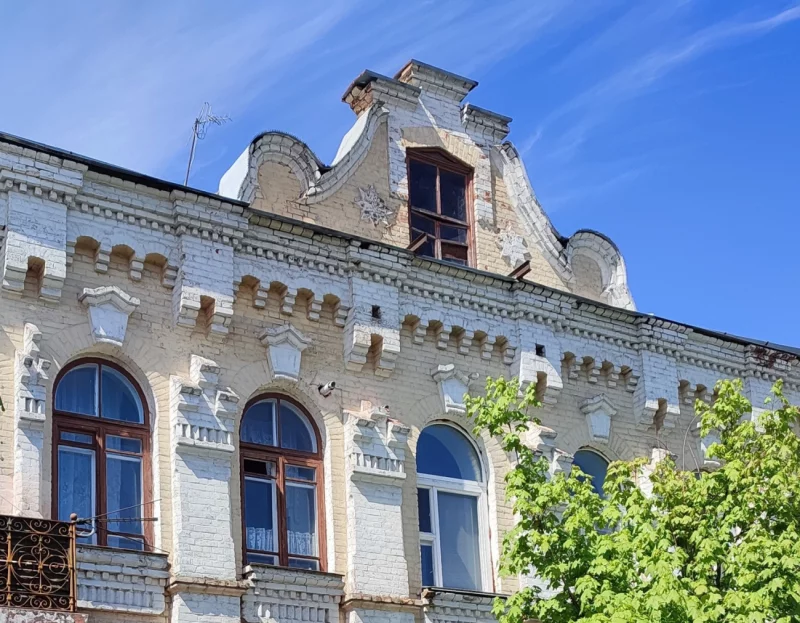 Старинные постройки города. Дом Г. Кастелянского