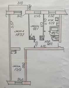 Трехкомнатная квартира по ул. К. Маркса, д. 326